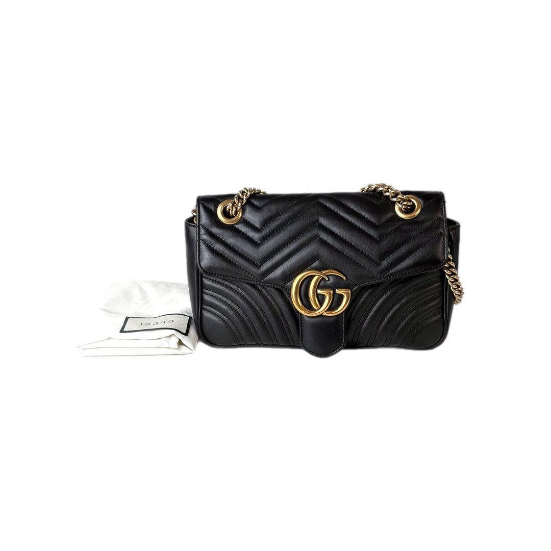 Gucci Marmont  Small Black Bag
