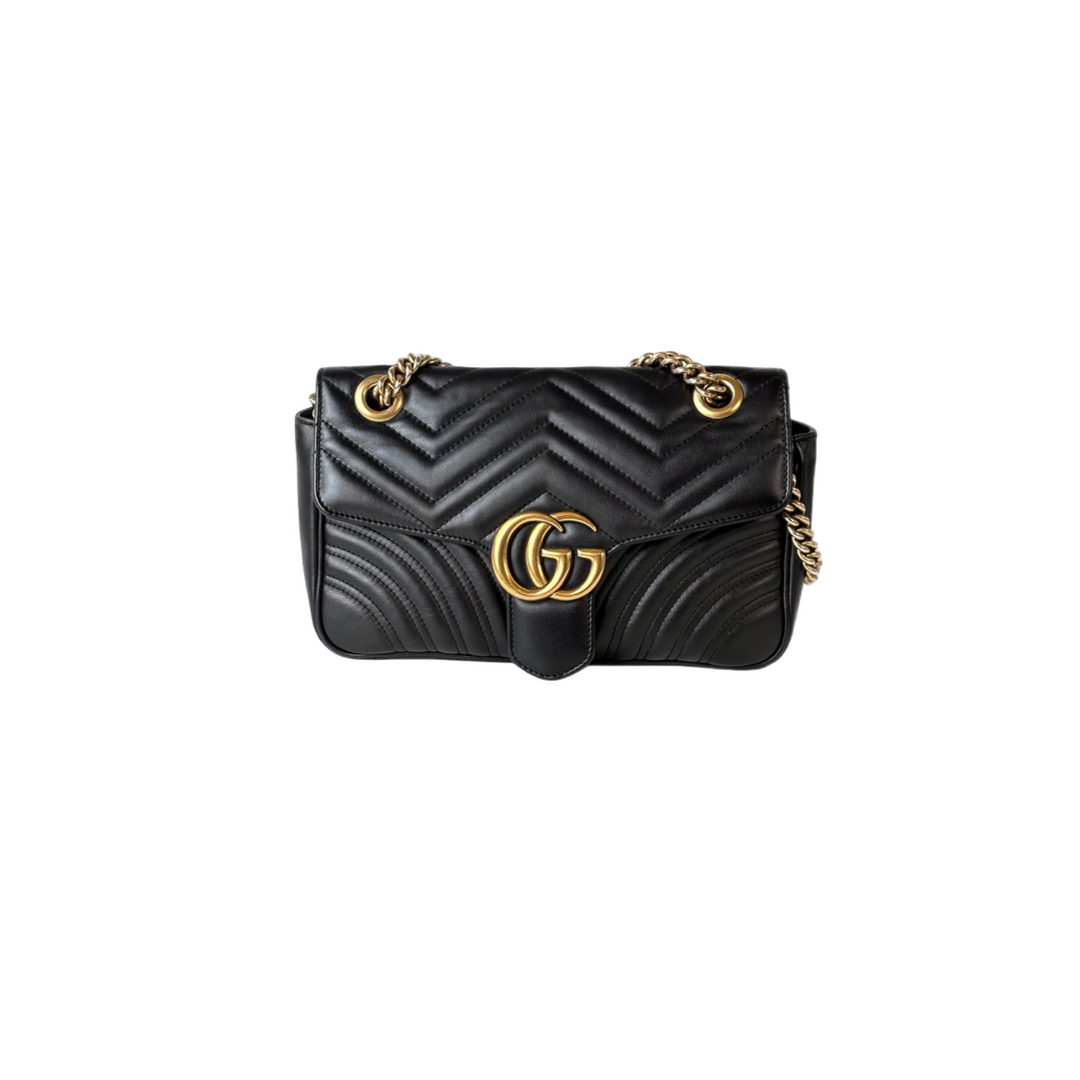 Gucci Marmont  Small Black Bag
