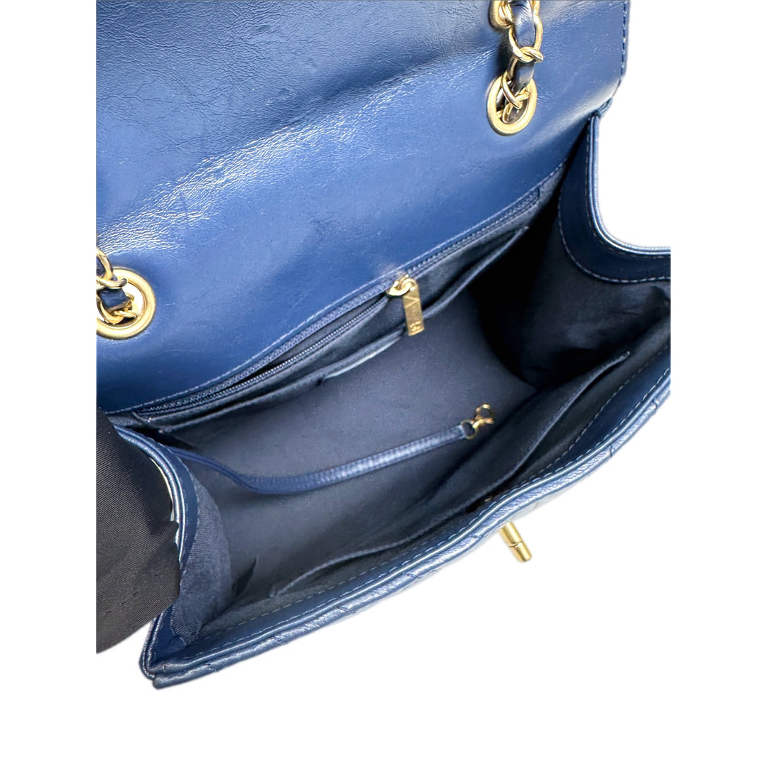 Chanel Backpack Bag Blue