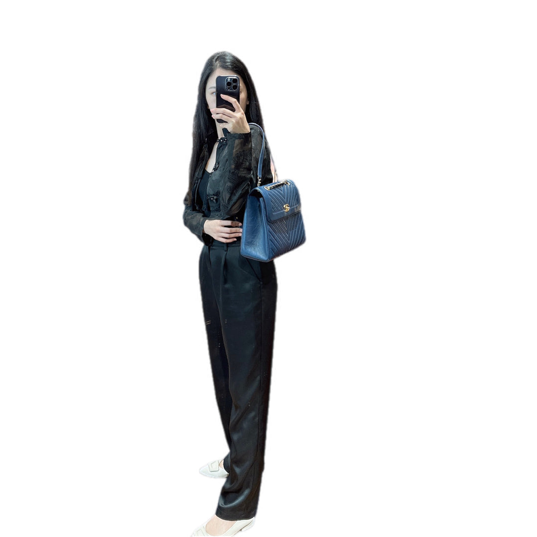 Chanel Backpack Bag Blue