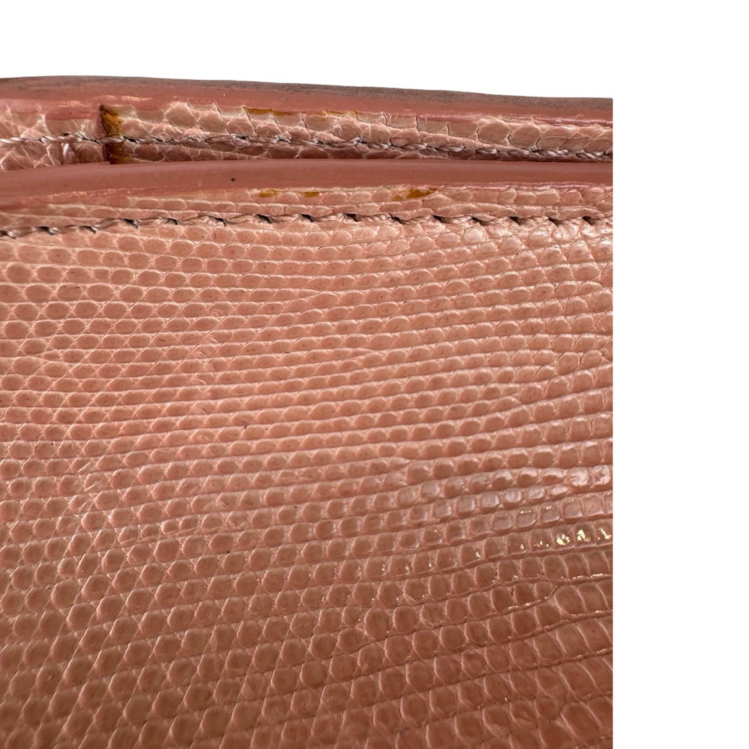 Celine Classic Box Bag Pink Lizard