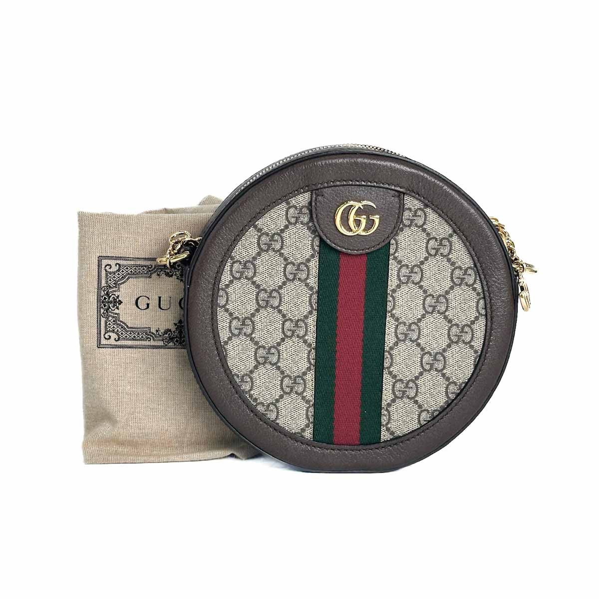Gucci GG Ophidia Round Shoulder Bag