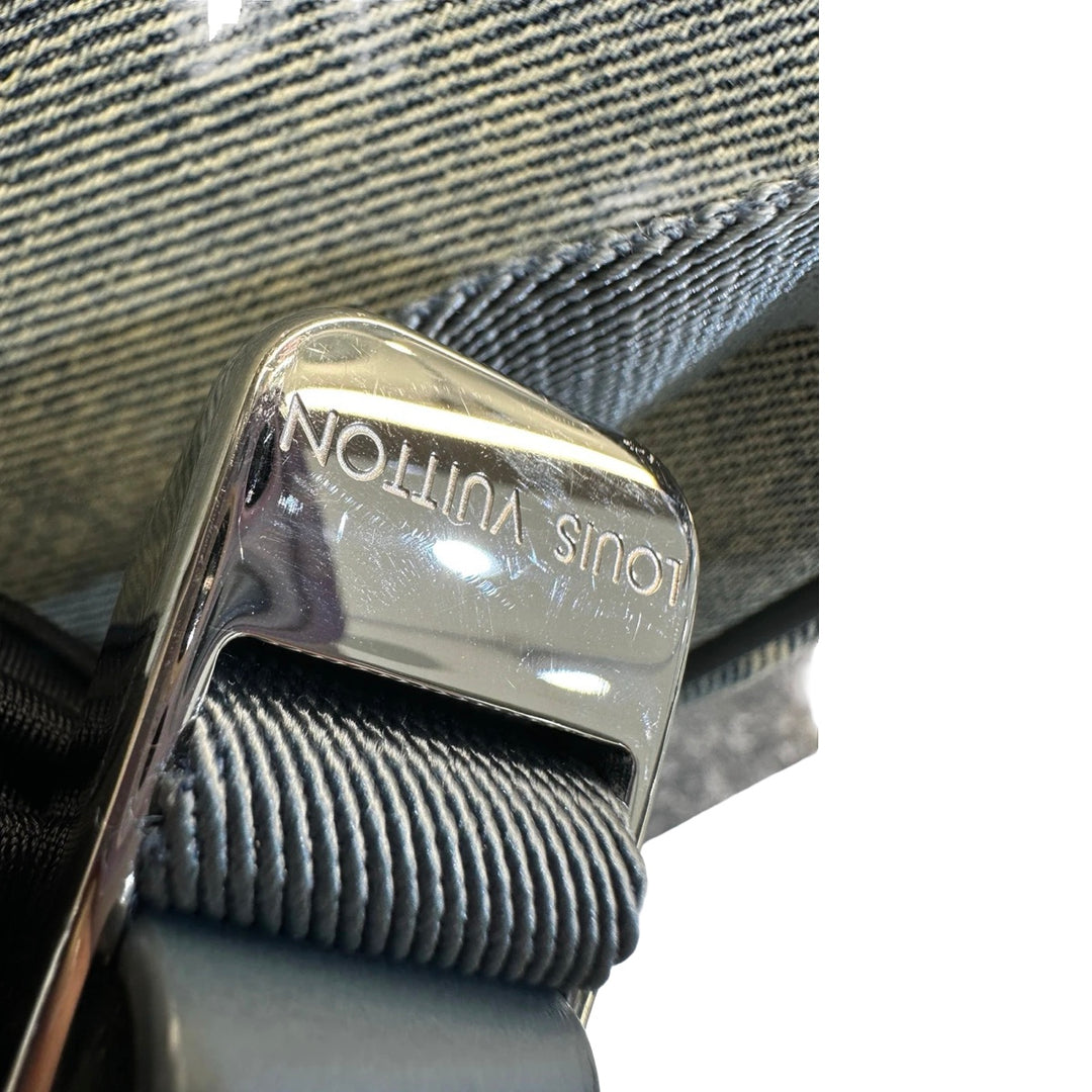 Louis Vuitton Montsouris Denim Monogram Backpack GM