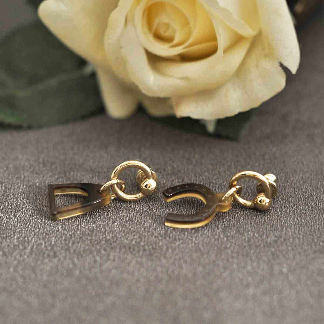 Hermes Accessories Amulette Equestre Earrings