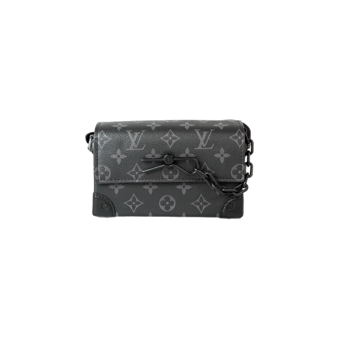 Louis Vuitton Black Steamer Wearable Wallet Bag