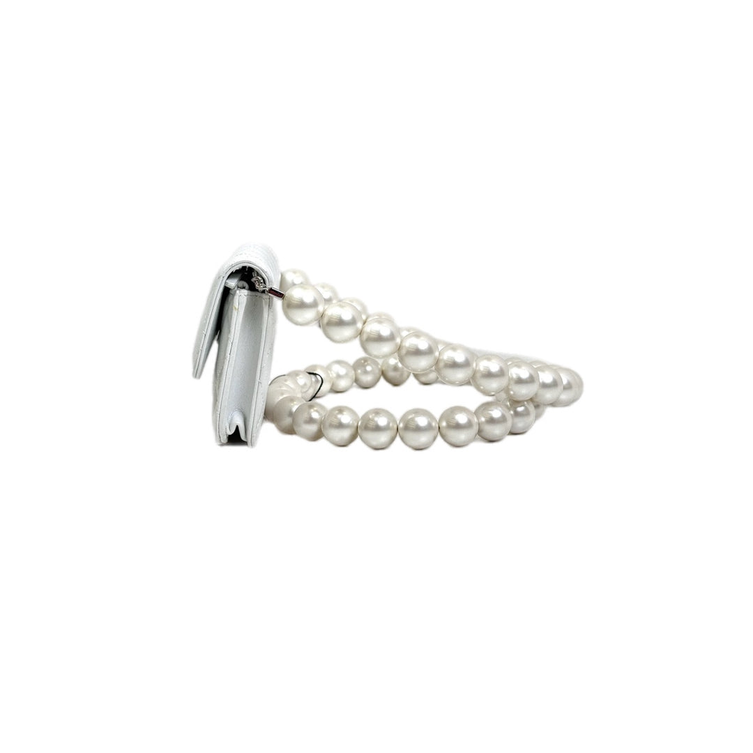 Chanel Mini White Pearl Bag