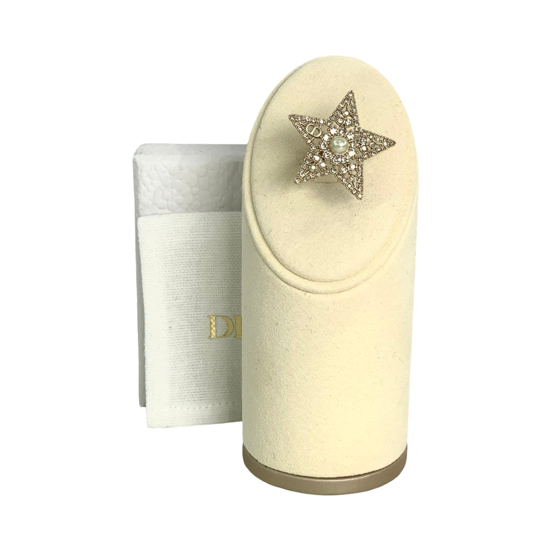Dior Nuit Etoilee Star Pearl Ring #52
