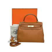 Hermes Kelly 28 Retourne Togo 06 Gold - Jiaxyk