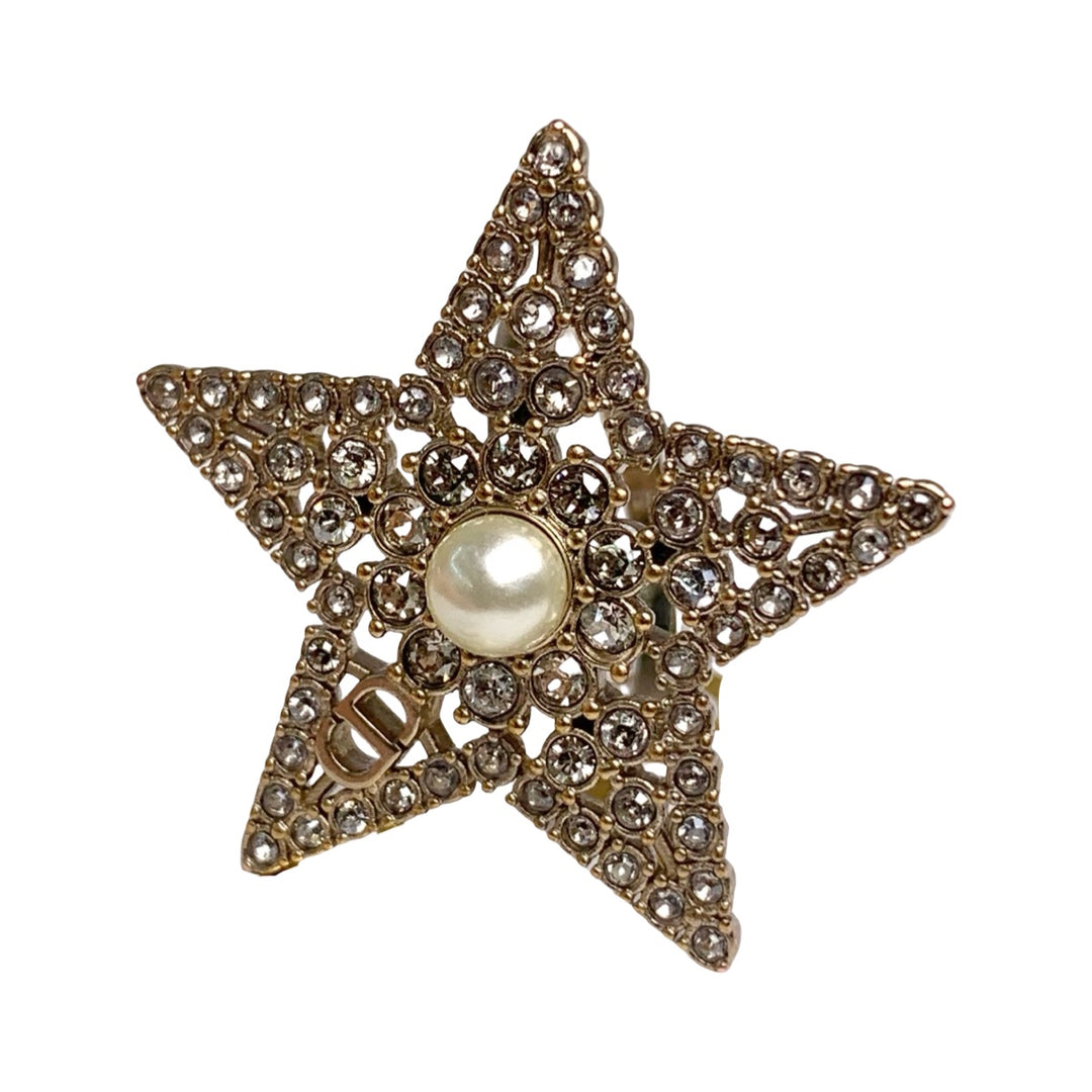 Dior Nuit Etoilee Star Pearl Ring #52