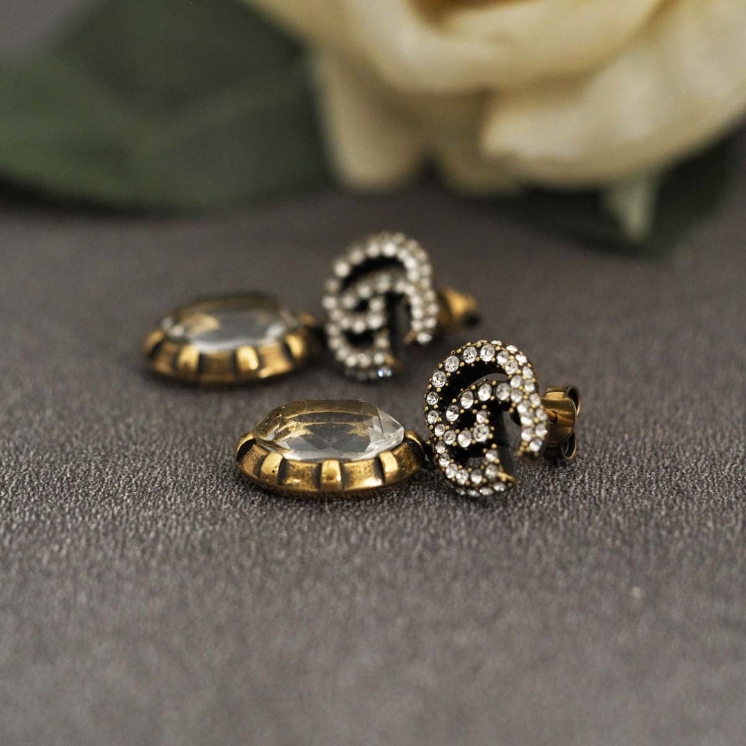 Gucci Crystal GG Fashion Jewelry Earring