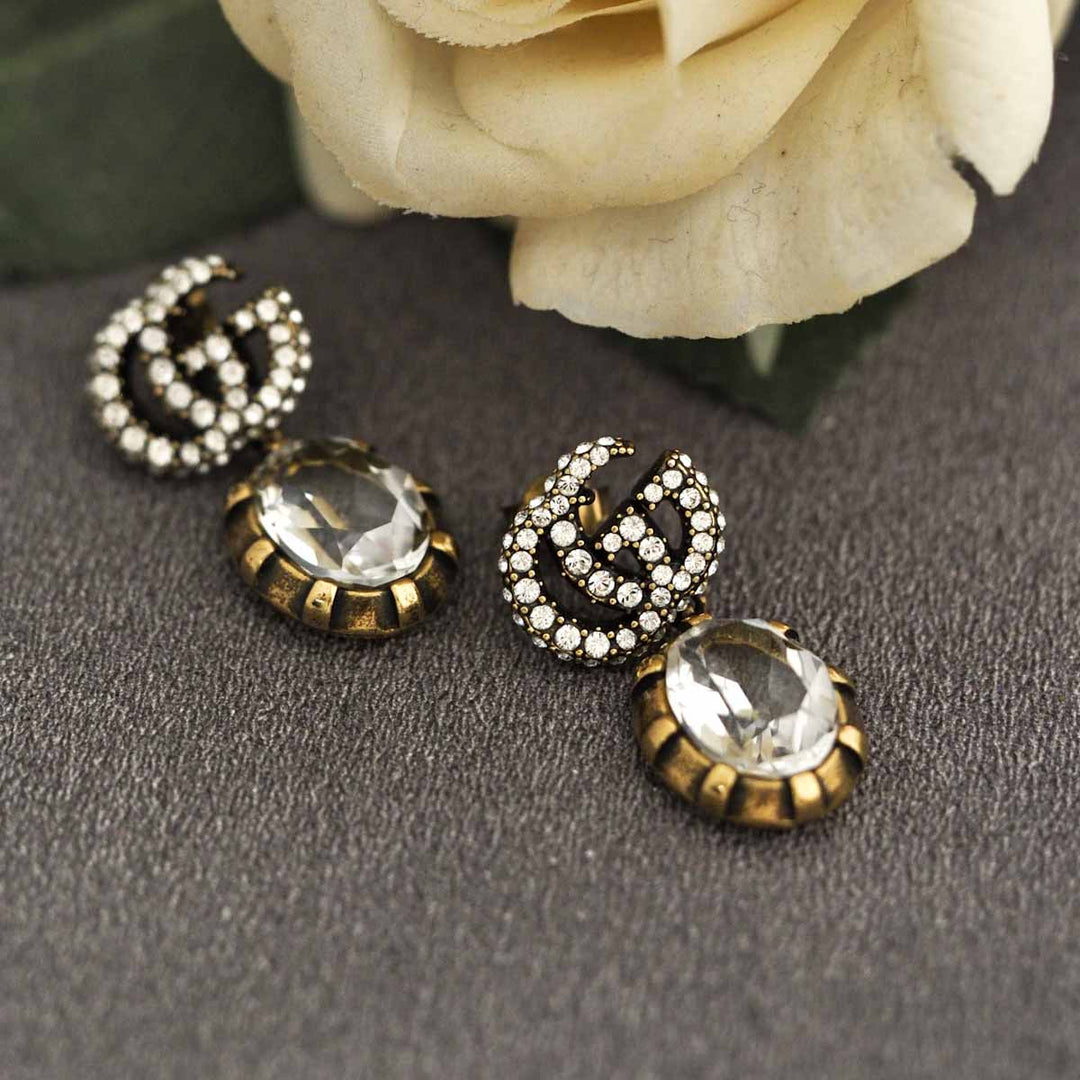 Gucci Crystal GG Fashion Jewelry Earring
