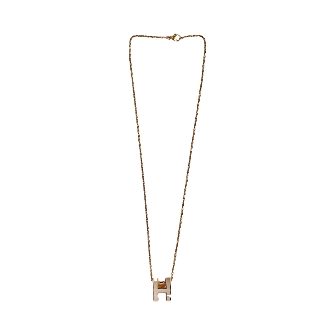 Hermes Large Chai H Pop Necklace