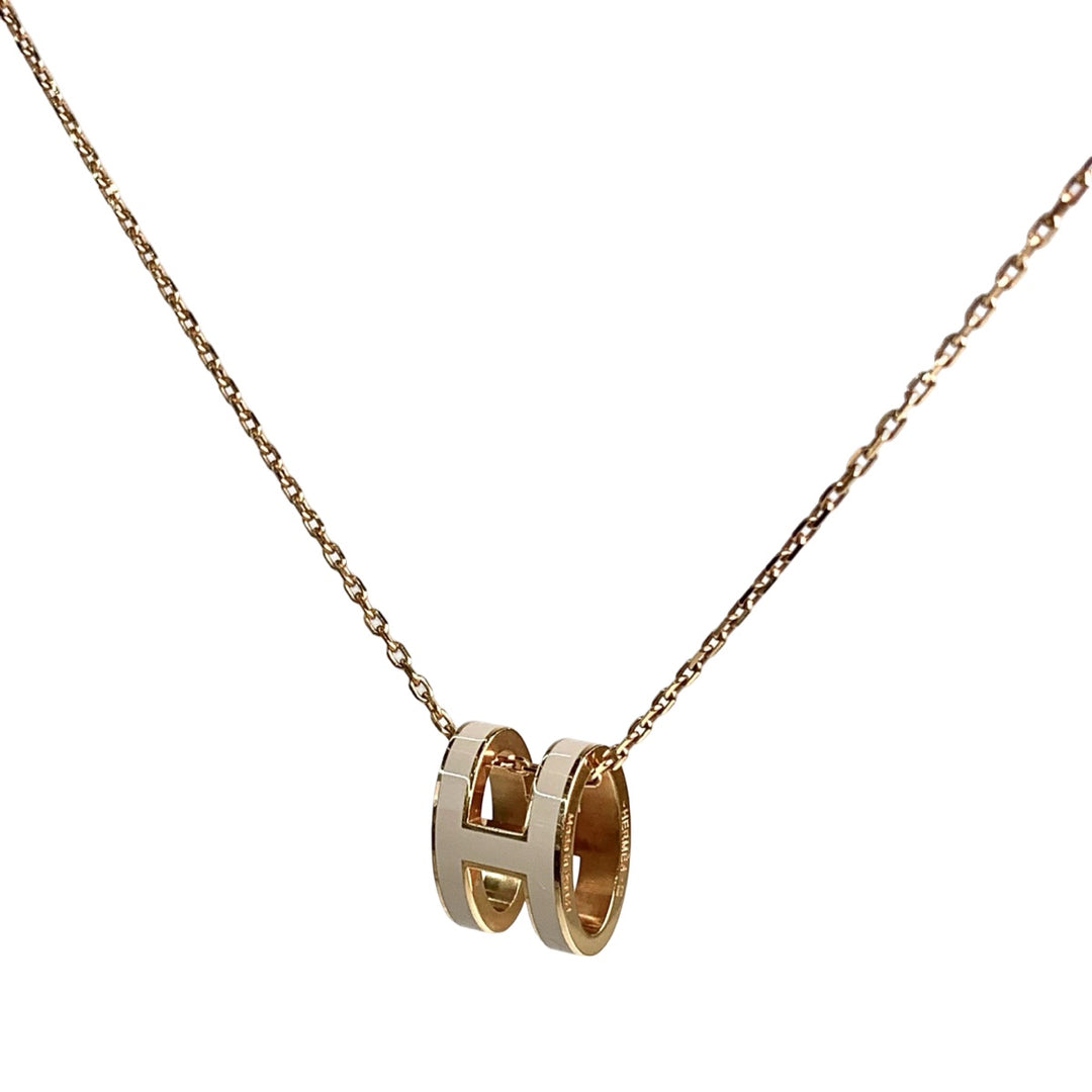 Hermes Large Chai H Pop Necklace