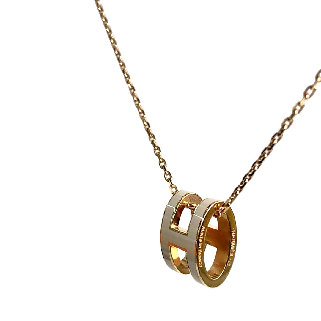 Hermes Large Chai H Pop Necklace
