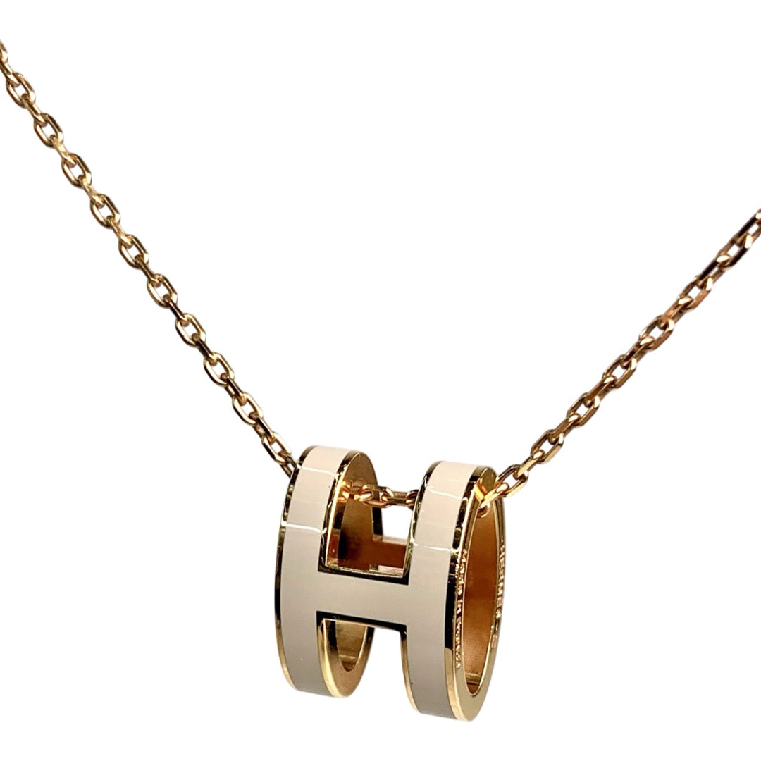 Hermes Large Chai H Pop Necklace