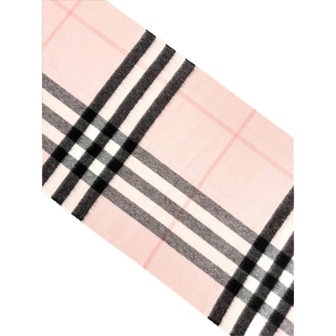 Burberry Pink Cashmere Scarf