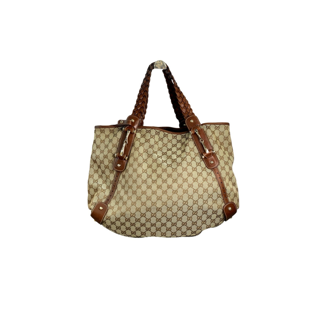 Gucci Pelham GG Brown Tote Bag