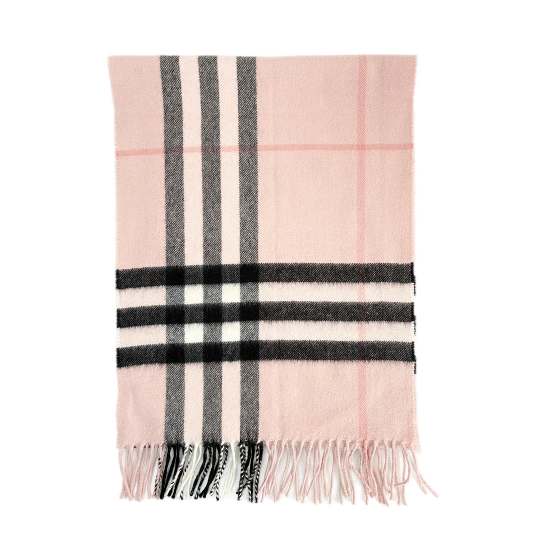 Burberry Pink Cashmere Scarf