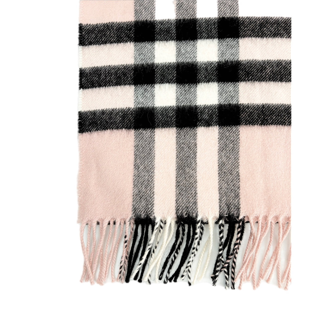Burberry Pink Cashmere Scarf
