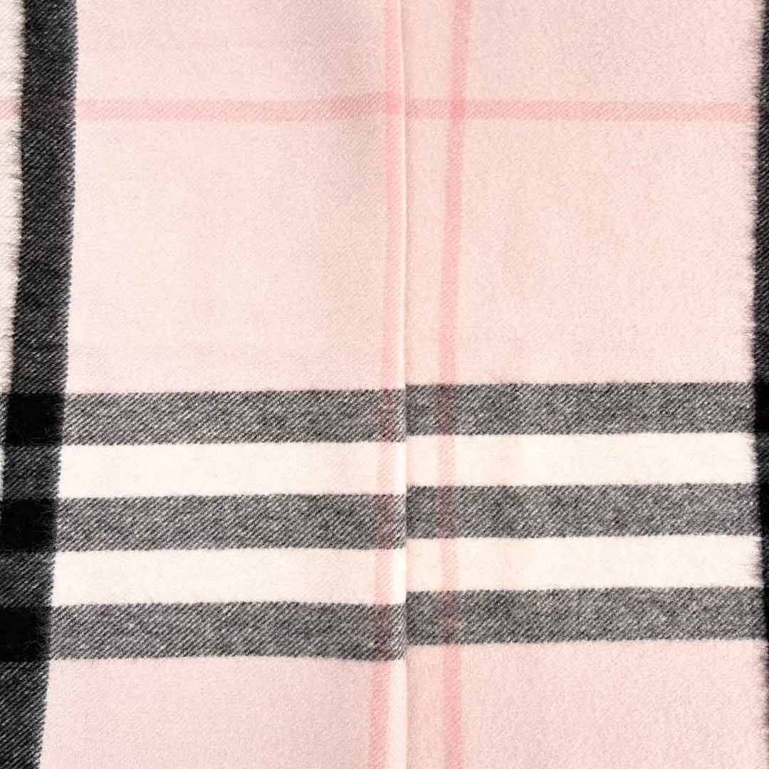 Burberry Pink Cashmere Scarf