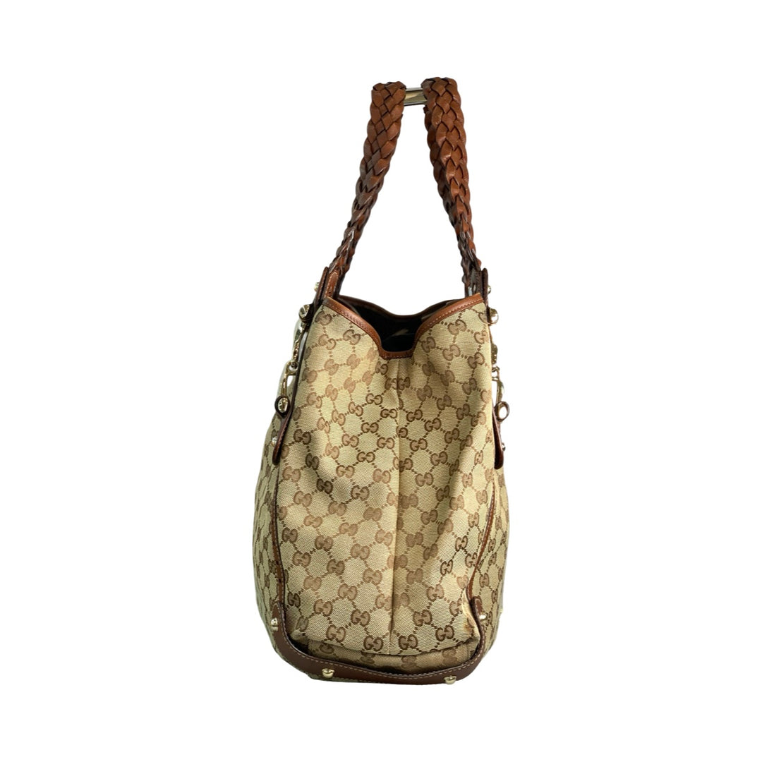 Gucci Pelham GG Brown Tote Bag