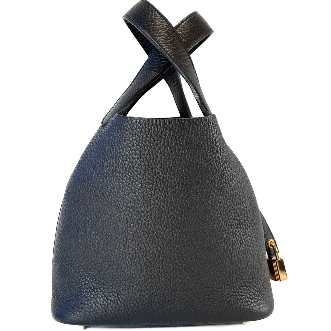 Hermes Picotin 18cm Black Bag