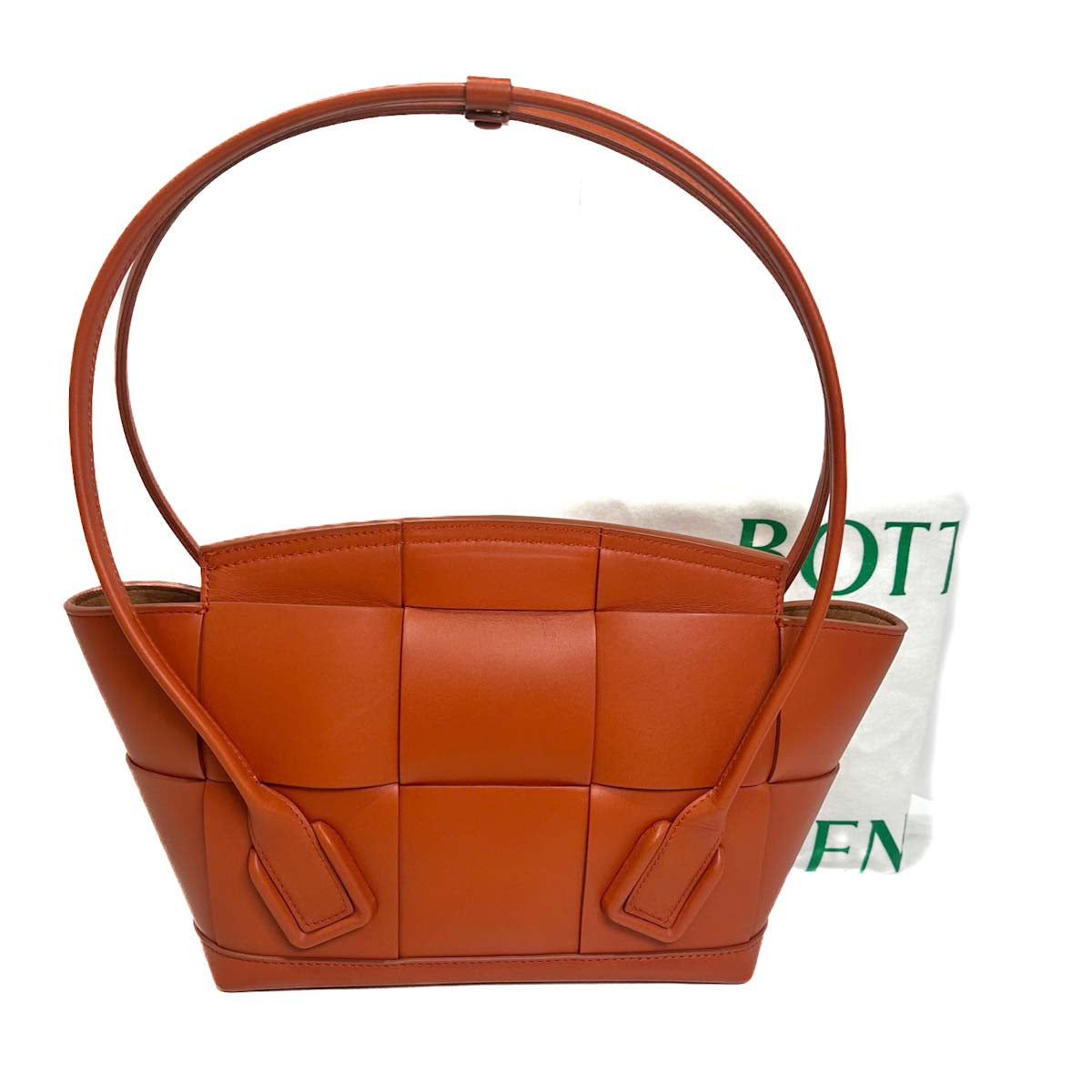 Bottega Veneta Arco tote bag relish red