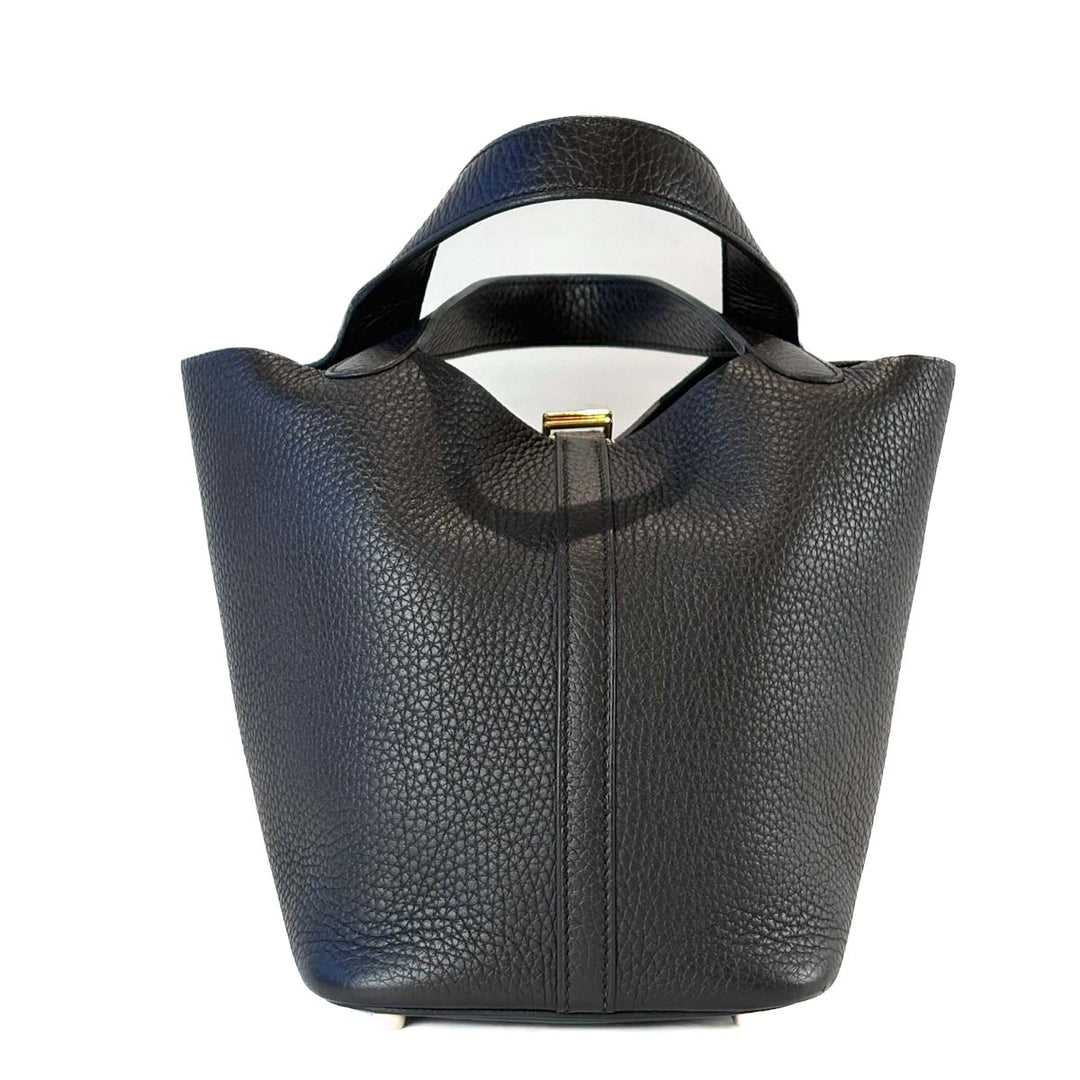 Hermes Picotin 18cm Black Bag