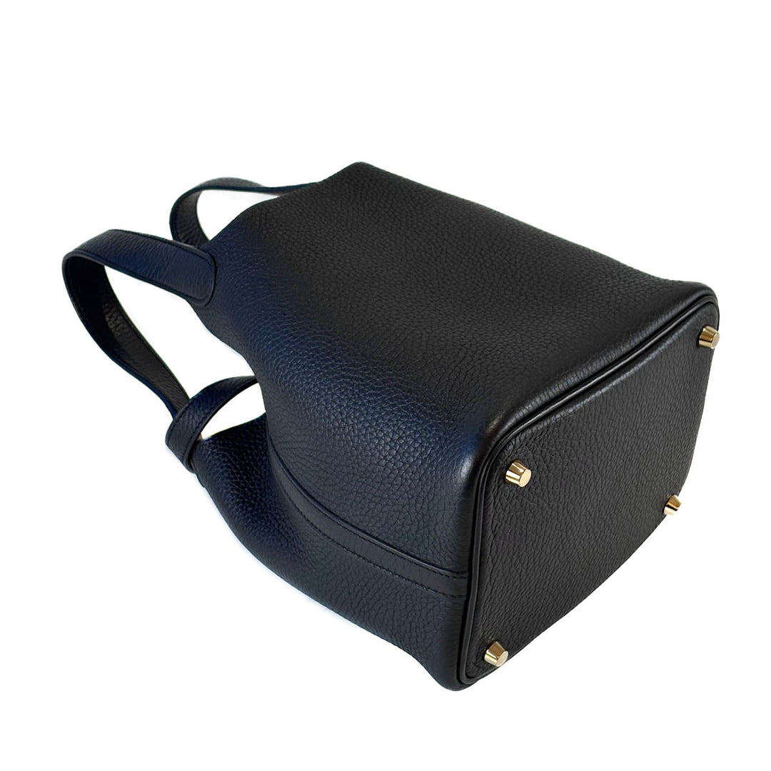 Hermes Picotin 18cm Black Bag