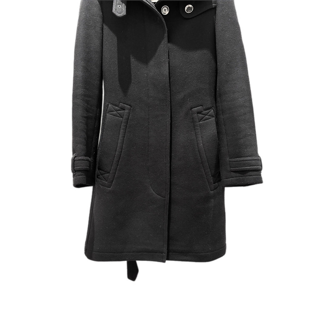Burberry Long Trench Coat Black