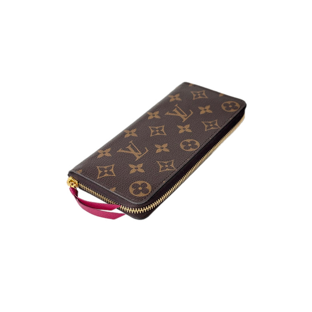 Louis Vuitton Monogram Canvas Zip Wallet