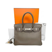 Hermes Birkin 30 Retourne TC 18 Etoupe - Jiaxyk