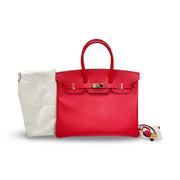 Hermes Birkin 35 Sellier Epsom Red - Jiaxyk