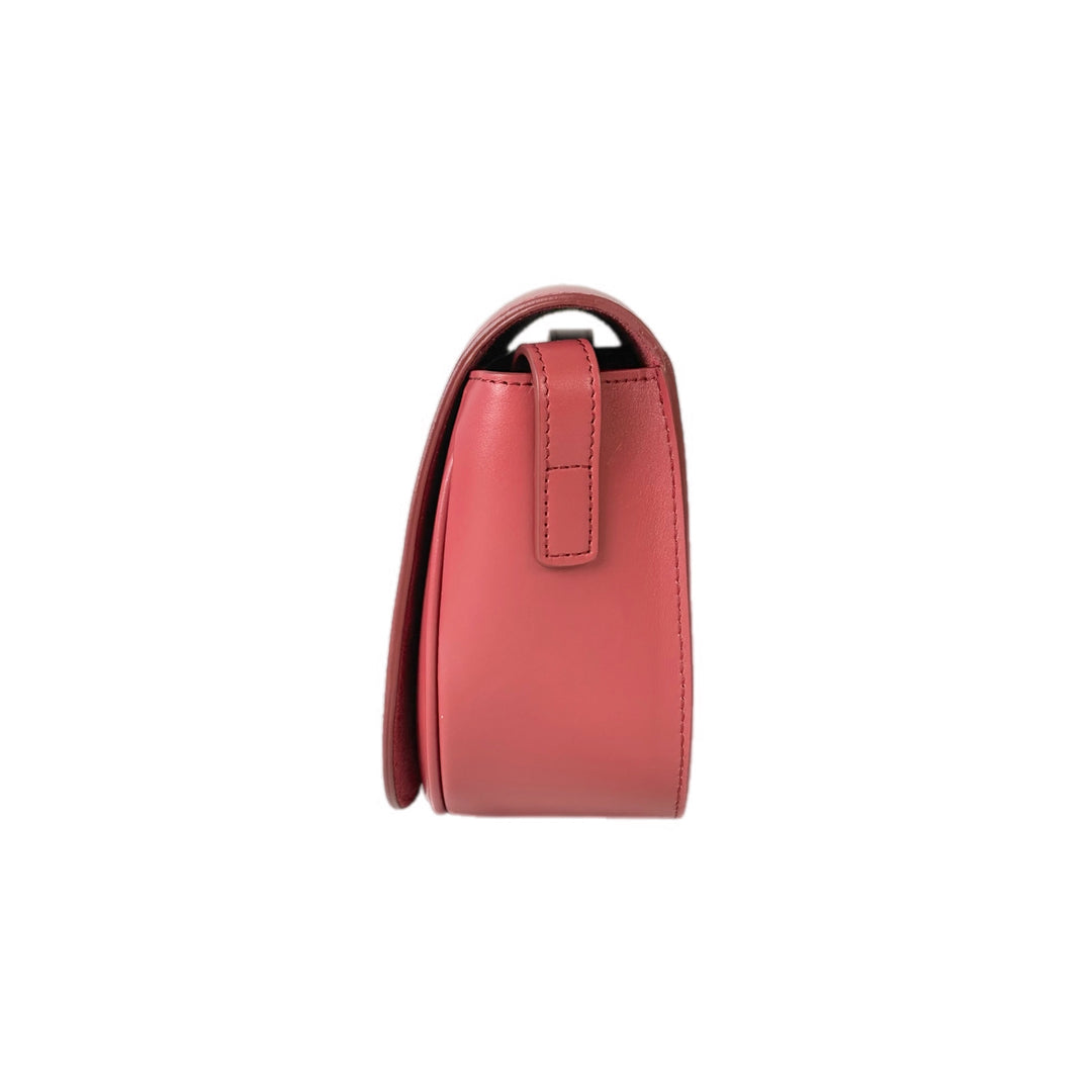 Celine Smooth Calfskin Cuir Triomphe Folco Crossbody Bag