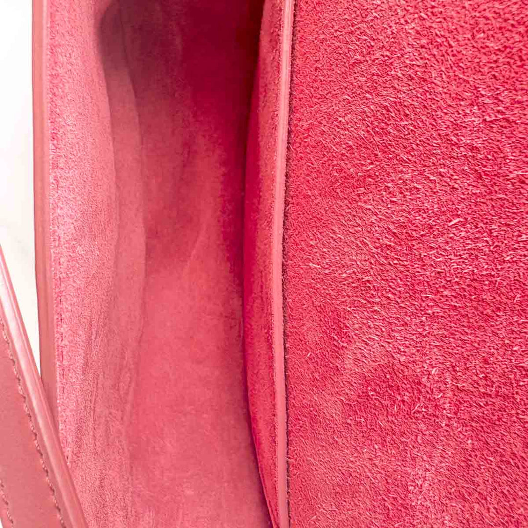 Celine Smooth Calfskin Cuir Triomphe Folco Crossbody Bag
