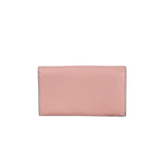 Gucci Pink Long Wallet Calfskin