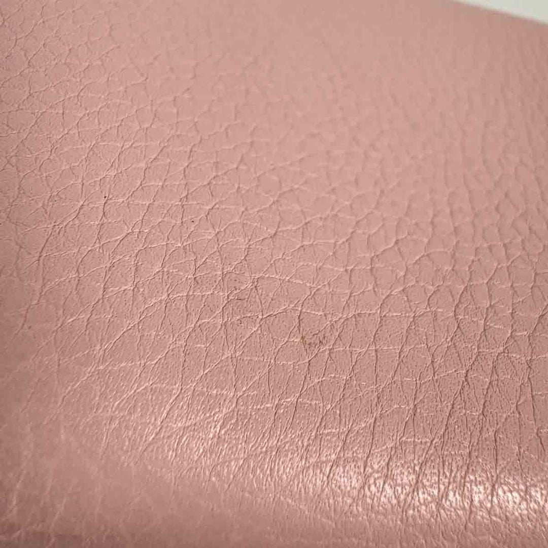 Gucci Pink Long Wallet Calfskin