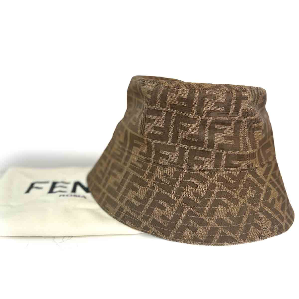 Fendi Brown FF Bucket  Hats #58