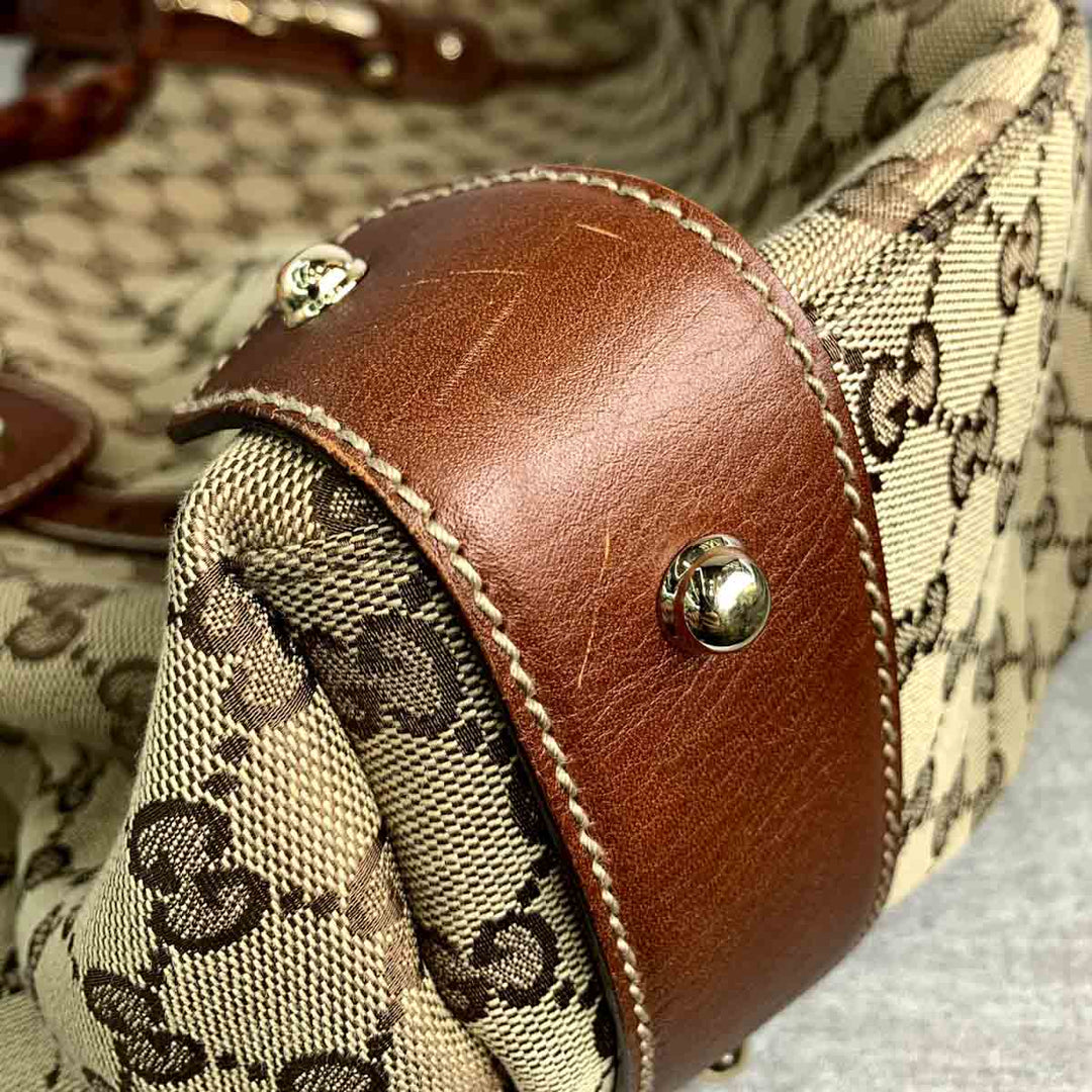 Gucci Pelham GG Brown Tote Bag