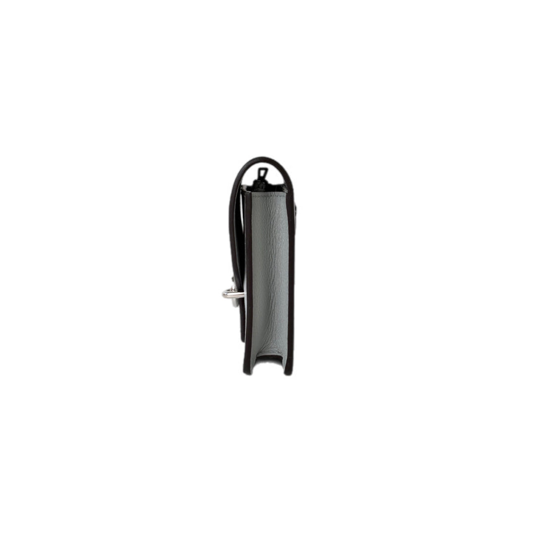 Hermes Roulis Slim Bleu Glacier 8U Bag