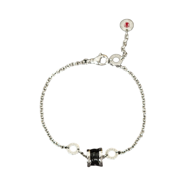 Pre-owned Bvlgari Save The Children Bracelet Silver Bracelet SM