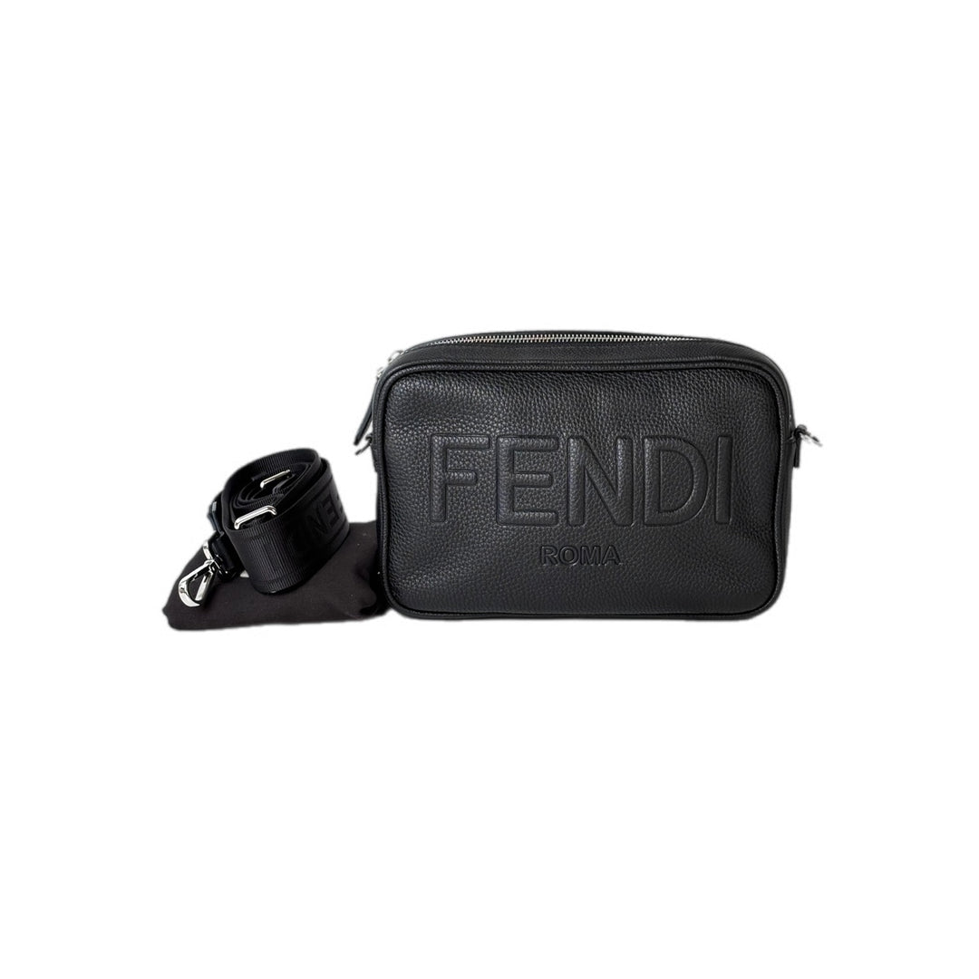 Fendi Crossbody Bag Black Calfskin