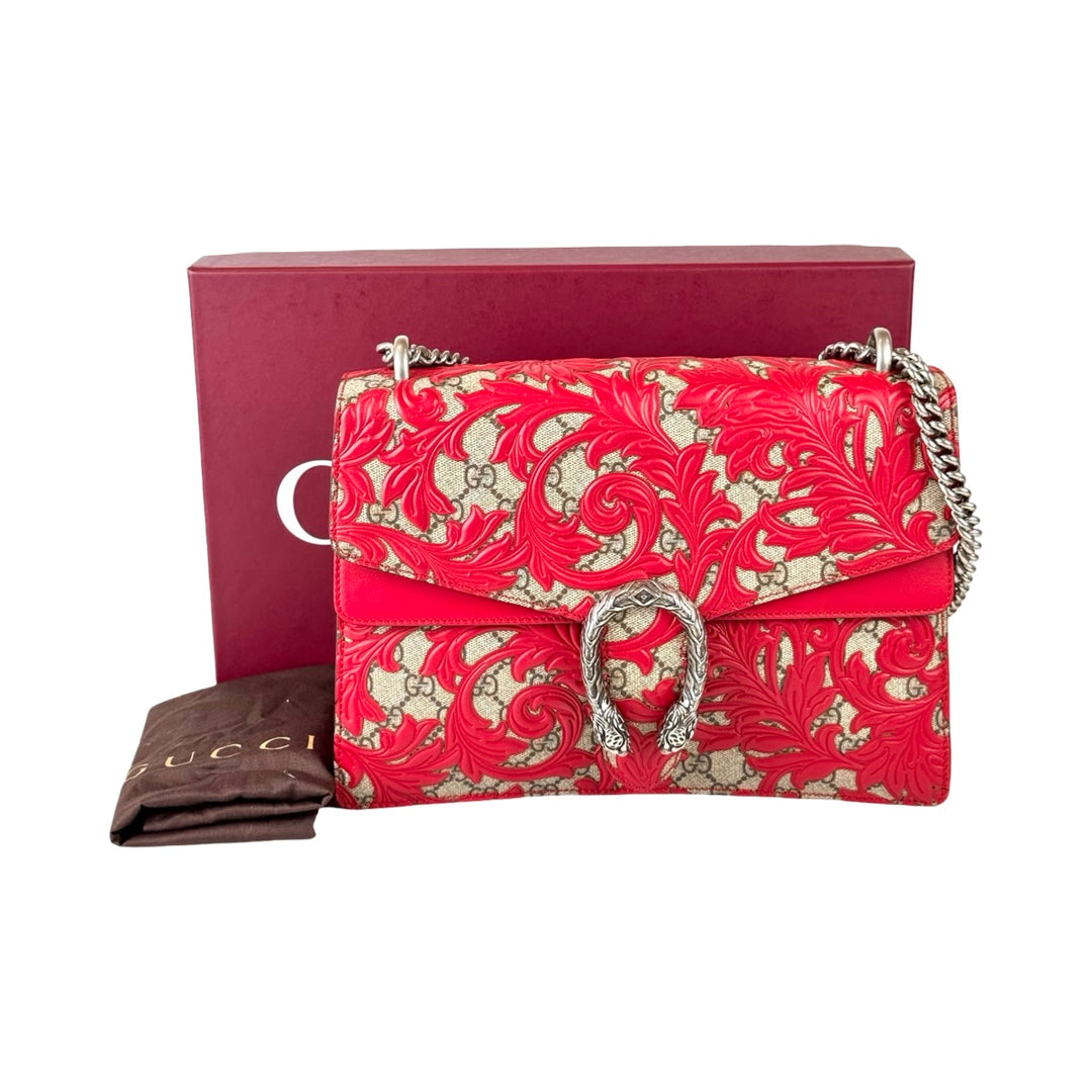 Gucci Dionysus GG Supreme Arabesque Bag
