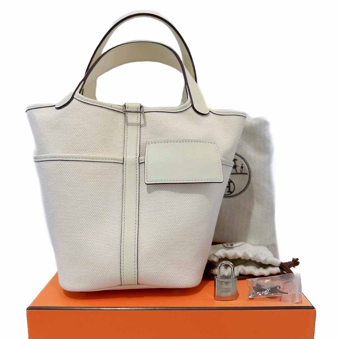 Hermes Nata Cargo 18cm Picotin Bag