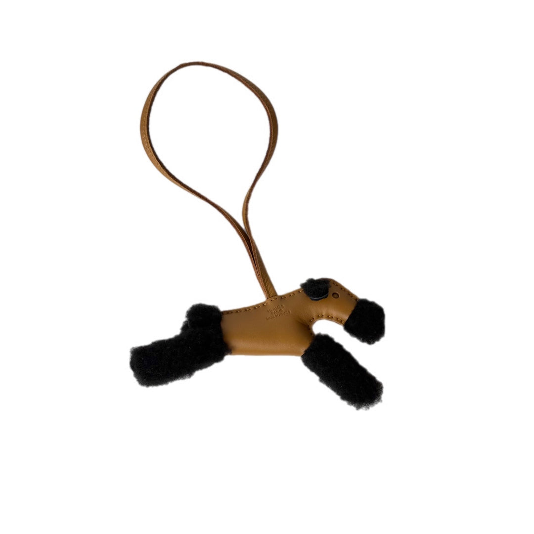 Hermes Buddy Bag Charm Noir