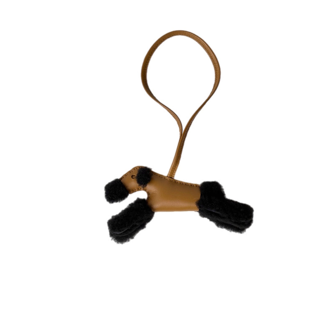 Hermes Buddy Bag Charm Noir