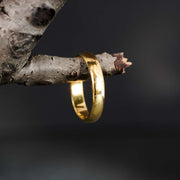 18K Solid Yellow Gold Ring 4.69g