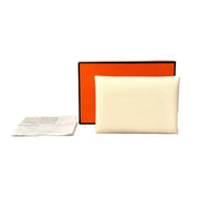 Hermes Calvi Duo Compact Card Holder Nata Epsom