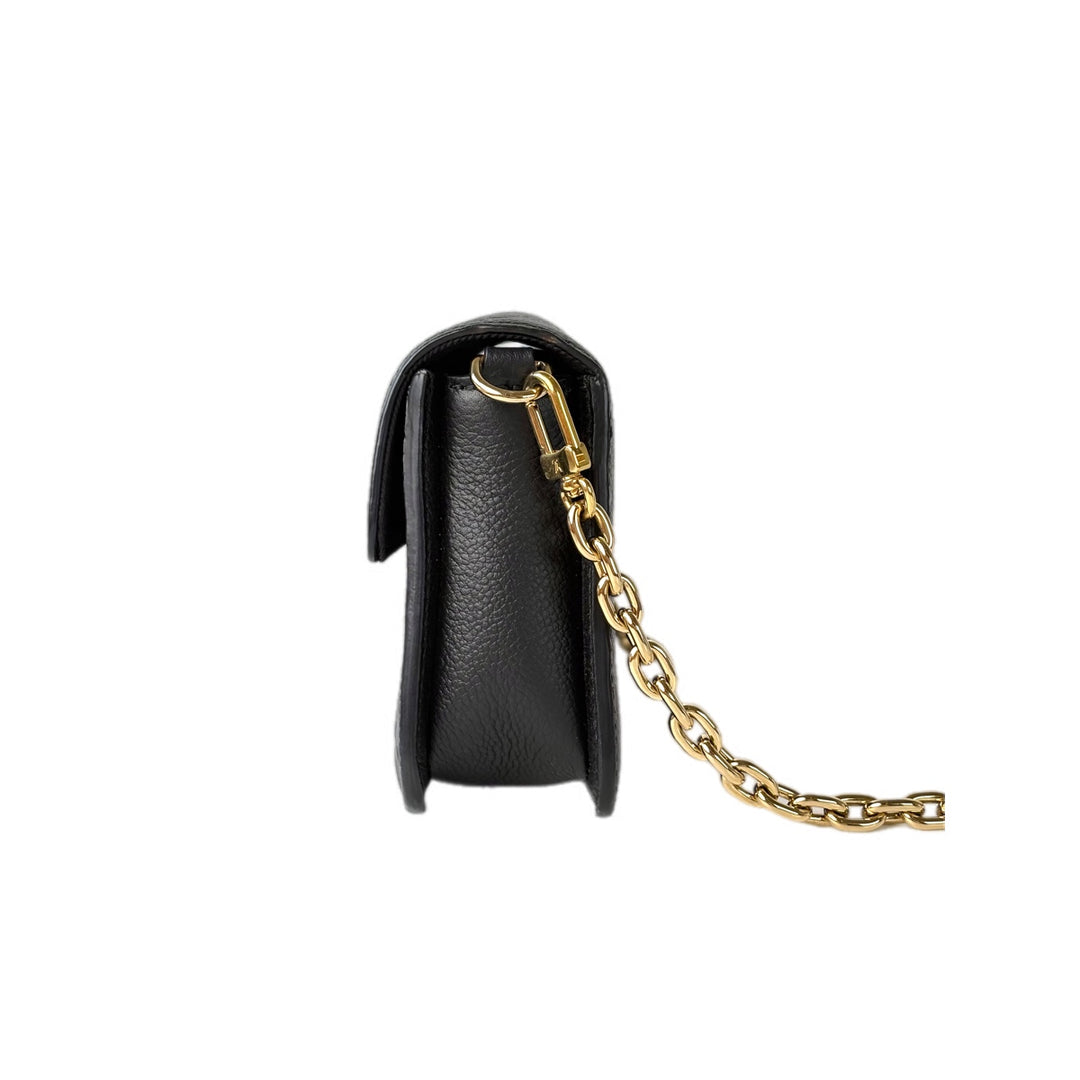 Louis Vuitton WOC Métis Leather Black Bag