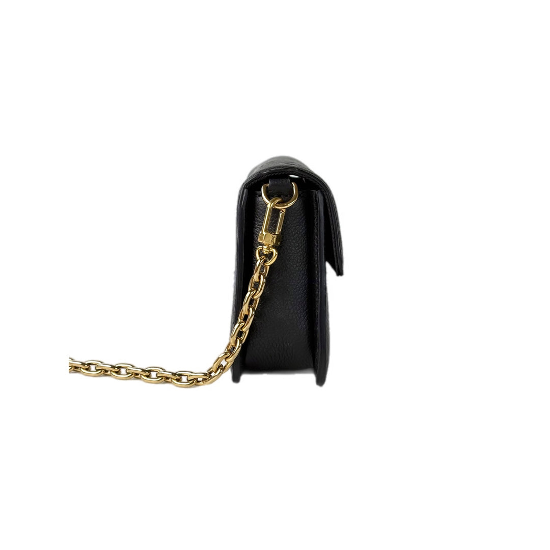 Louis Vuitton WOC Métis Leather Black Bag